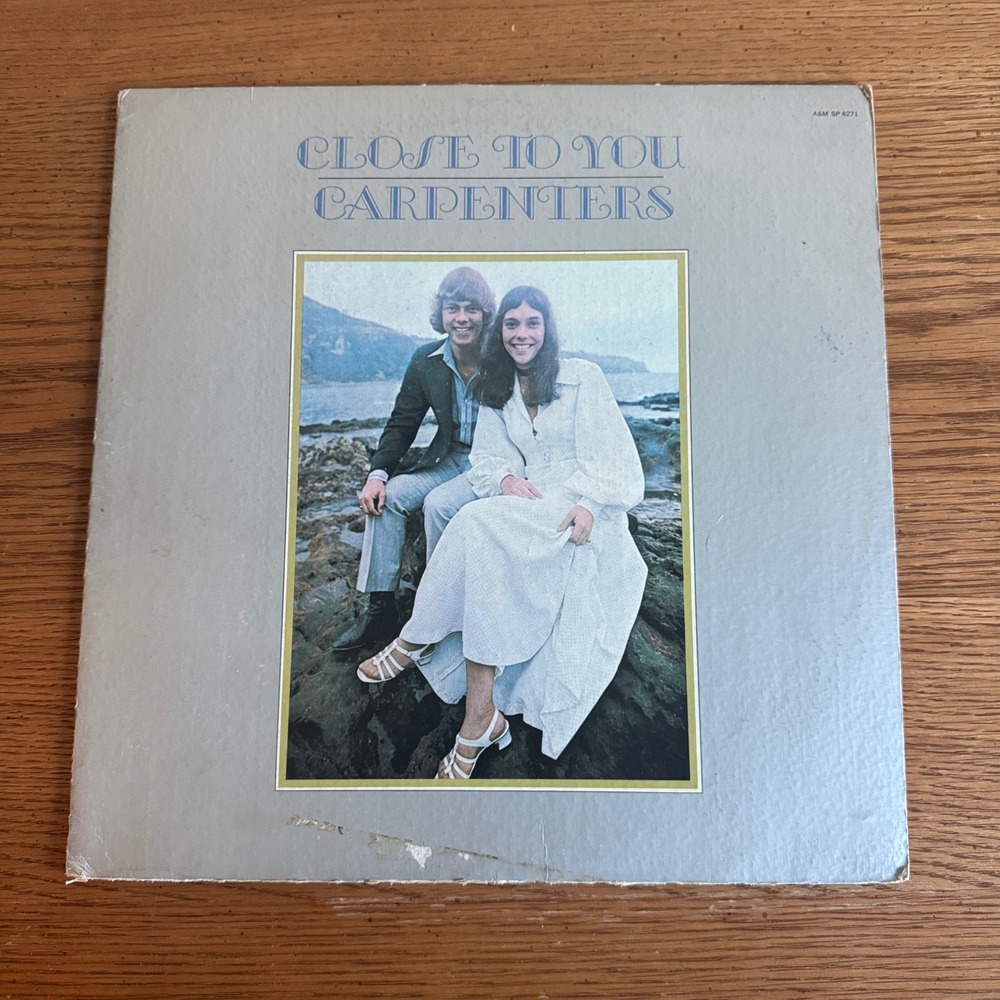 Carpenters Close To You Vinyl Record‎ LP Album A&M Records SP 4271 Vintage